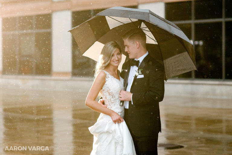 53 rainy wedding sunset magmod(pp w768 h512) - Sarah + Kirill | DoubleTree Hotel Youngstown Ohio Wedding Photos
