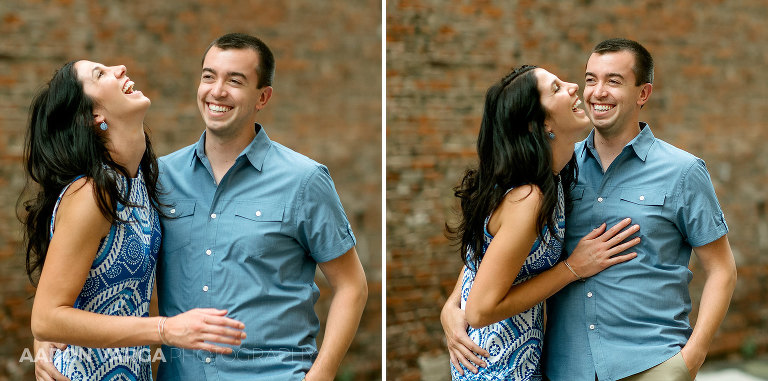 04 urban downtown pittsburgh engagement photos(pp w768 h381) - Alexis + Luke | Downtown Pittsburgh and North Shore Engagement Photos
