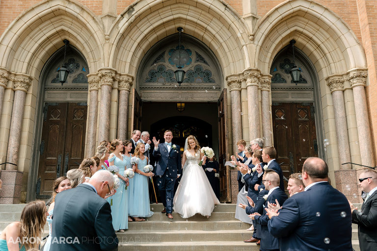 15 St. Benedict the Moor pittsburgh bubbles(pp w768 h512) - Hillary + Casey | Duquesne Power Center Wedding Photos