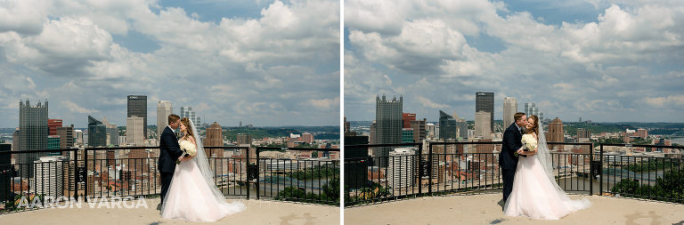 19 wedding photos on mt washington(pp w768 h253) - Hillary + Casey | Duquesne Power Center Wedding Photos