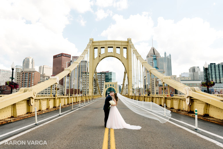 25 clemente bridge pittsburgh wedding(pp w768 h512) - Hillary + Casey | Duquesne Power Center Wedding Photos
