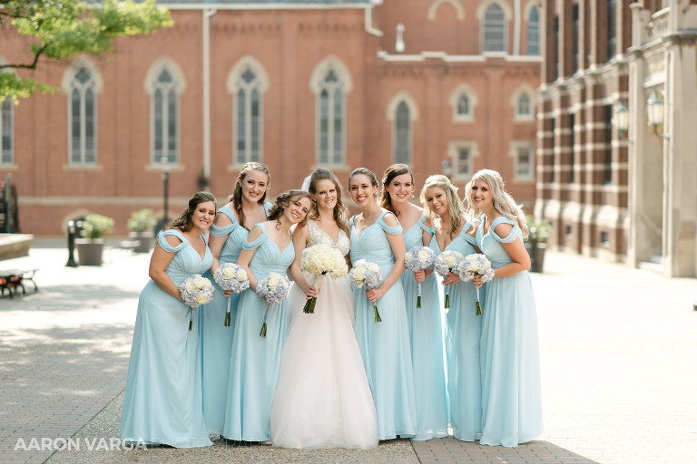 33 duquesne university wedding bridesmaids(pp w768 h512) - Hillary + Casey | Duquesne Power Center Wedding Photos