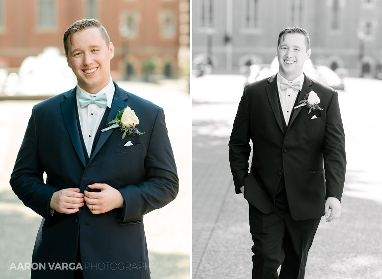 42 groom wedding photo(pp w768 h561) - Hillary + Casey | Duquesne Power Center Wedding Photos