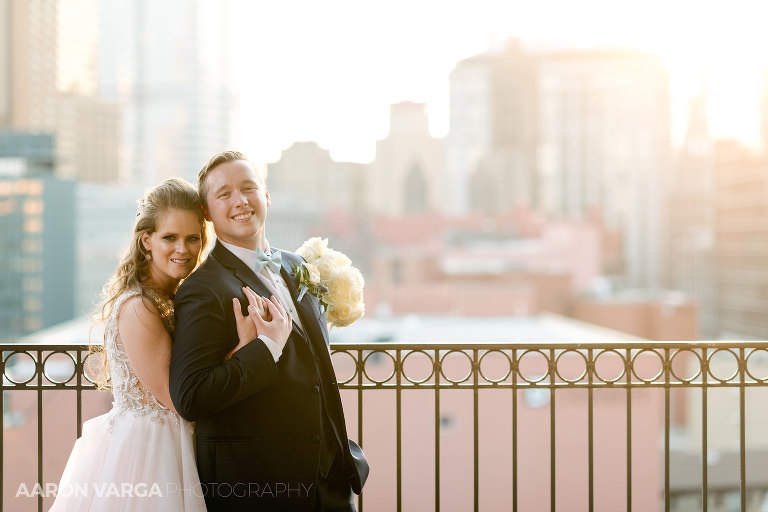 52 duquesne power center sunset(pp w768 h512) - Hillary + Casey | Duquesne Power Center Wedding Photos