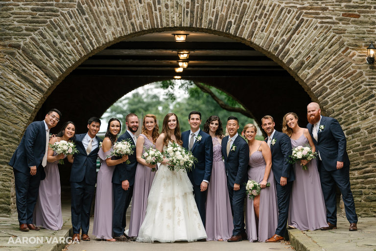 25 longue vue club bridal party(pp w768 h512) - Celeste + Tim | Fox Chapel Presbyterian Church and Longue Vue Club Wedding Photos
