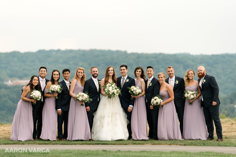 26 bridal party golf club(pp w768 h512) - Celeste + Tim | Fox Chapel Presbyterian Church and Longue Vue Club Wedding Photos