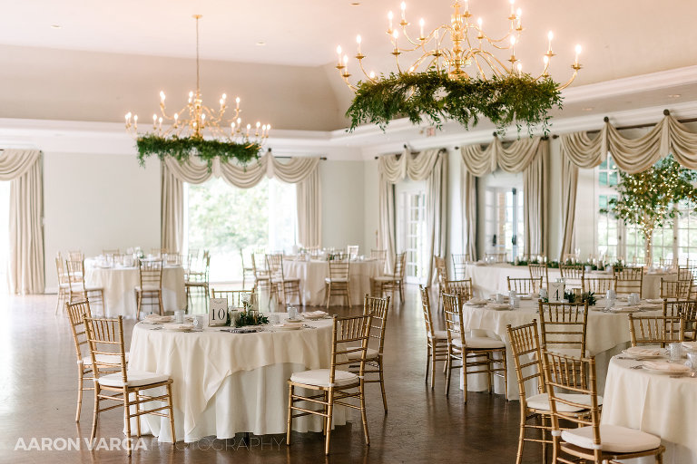 34 longue vue club wedding reception room(pp w768 h512) - Celeste + Tim | Fox Chapel Presbyterian Church and Longue Vue Club Wedding Photos