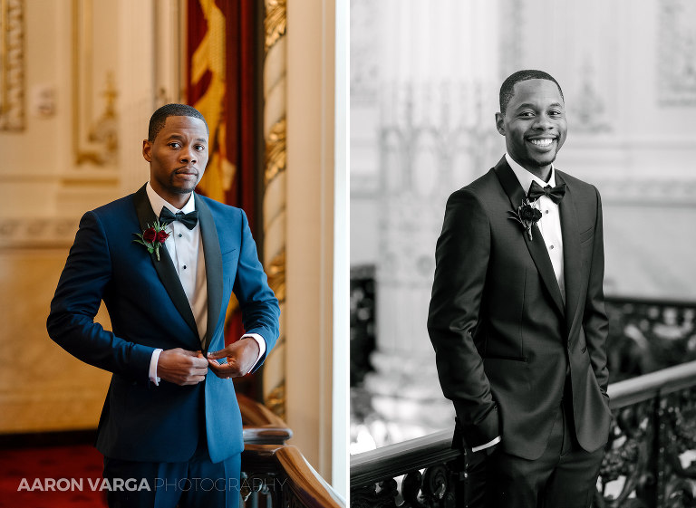 15 groom wedding photo(pp w768 h561) - Alison + Steven | Heinz Hall and Rivers Club Wedding Photos