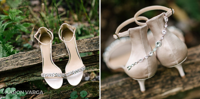 02 gold wedding shoes(pp w768 h381) - Hilary + Justin | The Chadwick Wedding Photos