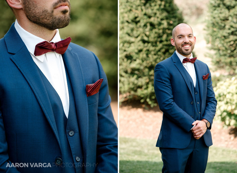 11 groom blue tuxedo(pp w768 h561) - Hilary + Justin | The Chadwick Wedding Photos