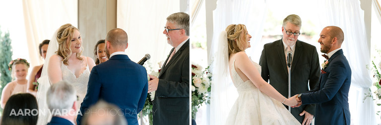 16 bride groom chadwick ceremony(pp w768 h253) - Hilary + Justin | The Chadwick Wedding Photos