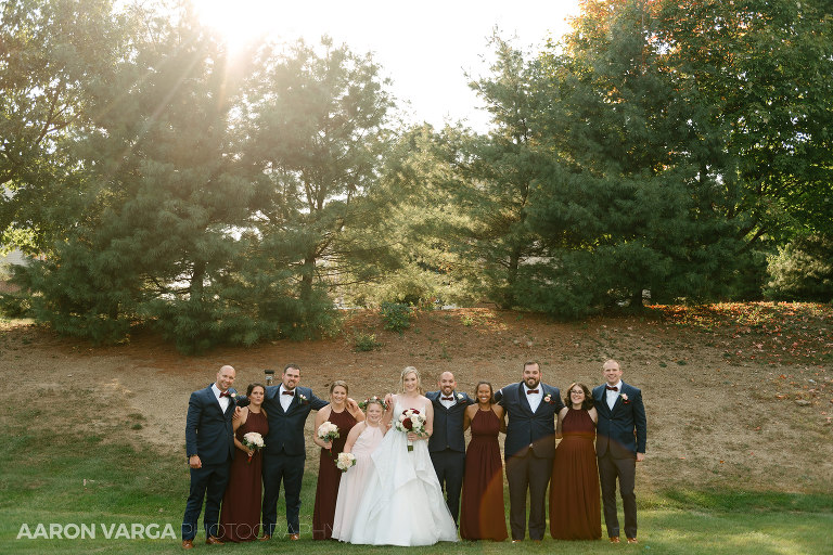 24 sunset wedding party photos chadwick(pp w768 h512) - Hilary + Justin | The Chadwick Wedding Photos