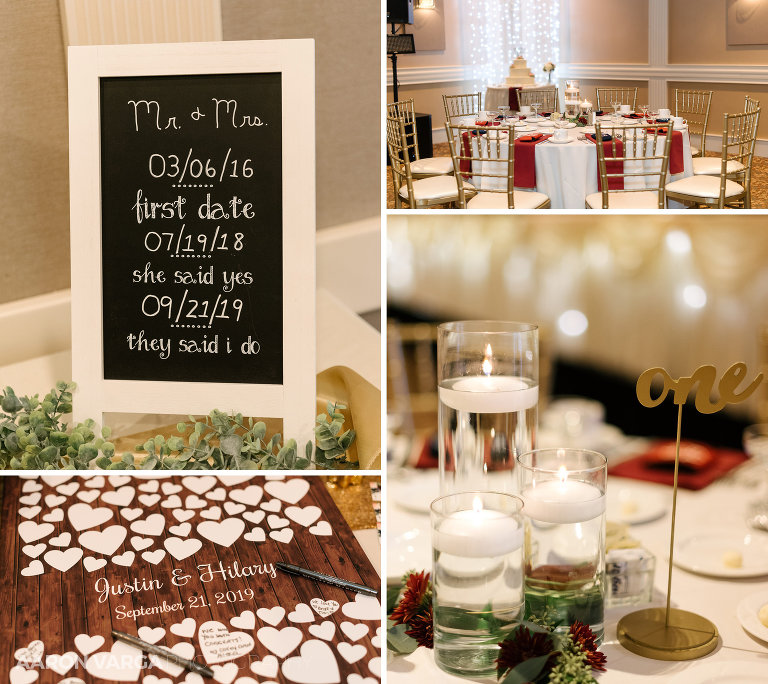 44 chadwick fall wedding reception details(pp w768 h684) - Hilary + Justin | The Chadwick Wedding Photos