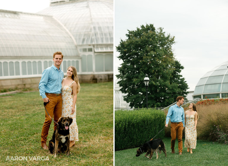 02 dog engagement photos(pp w768 h561) - Chelsey + Teddy | Schenley Park Engagement Photos