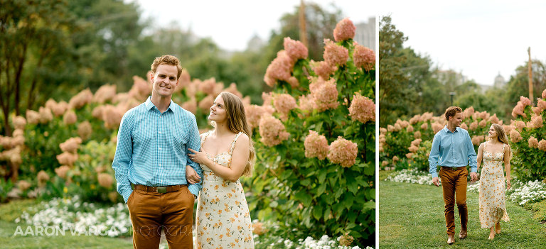 08 engagement photo at phipps conservatory(pp w768 h351) - Chelsey + Teddy | Schenley Park Engagement Photos