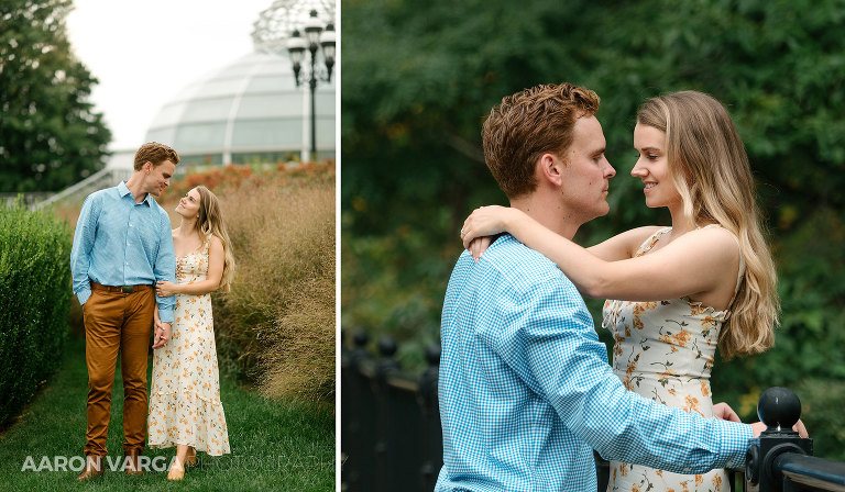 20 phipps conservatory oakland fall photos(pp w768 h448) - Chelsey + Teddy | Schenley Park Engagement Photos