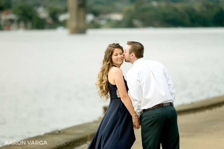 03 wheeling waterfront engagement photos(pp w768 h512) - Stephanie + Tyler | Wheeling Waterfront Engagement Photos