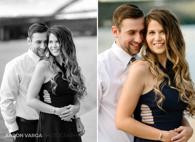 04 engagement photo wheeling waterfront(pp w768 h561) - Stephanie + Tyler | Wheeling Waterfront Engagement Photos