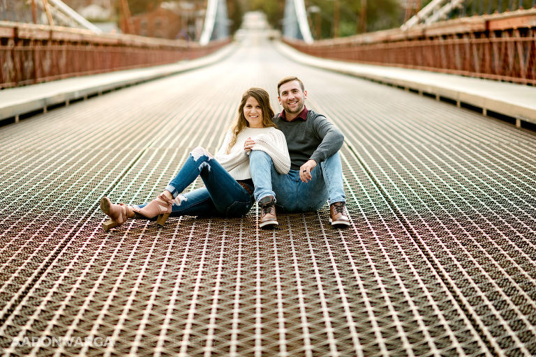 20 sunset photos engagement(pp w768 h512) - Stephanie + Tyler | Wheeling Waterfront Engagement Photos