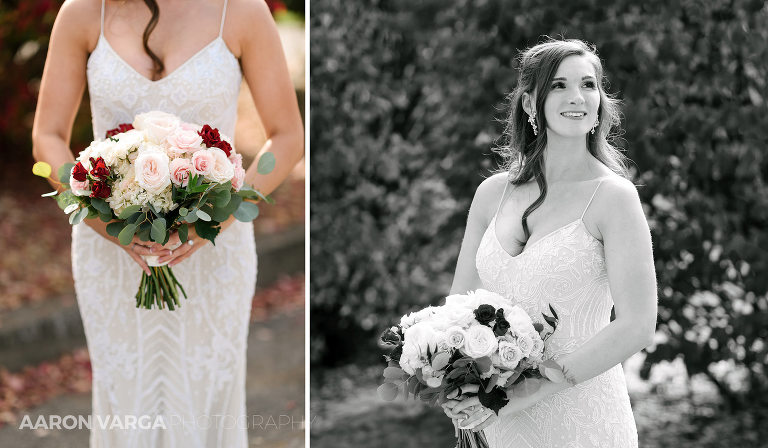 18 bride fall wedding portraits(pp w768 h448) - Liz + Josh | Chestnut Ridge Golf Resort Wedding Photos