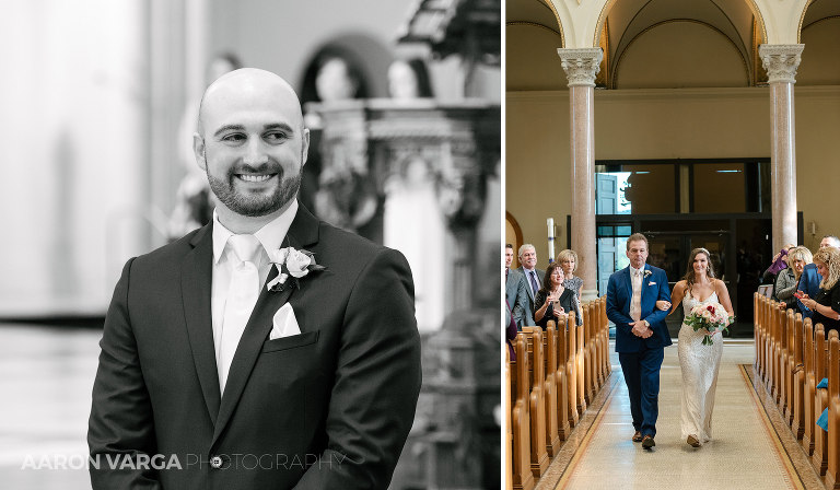 19 st vincent basilica wedding(pp w768 h448) - Liz + Josh | Chestnut Ridge Golf Resort Wedding Photos