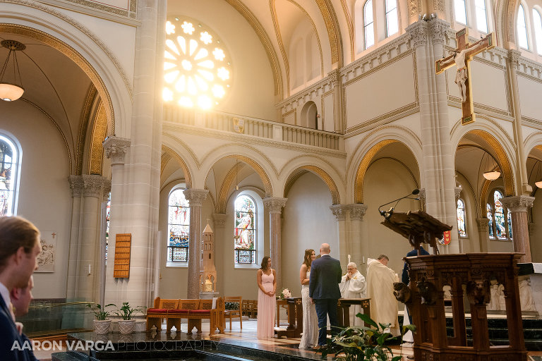 21 saint vincent basilica wedding photo(pp w768 h512) - Liz + Josh | Chestnut Ridge Golf Resort Wedding Photos