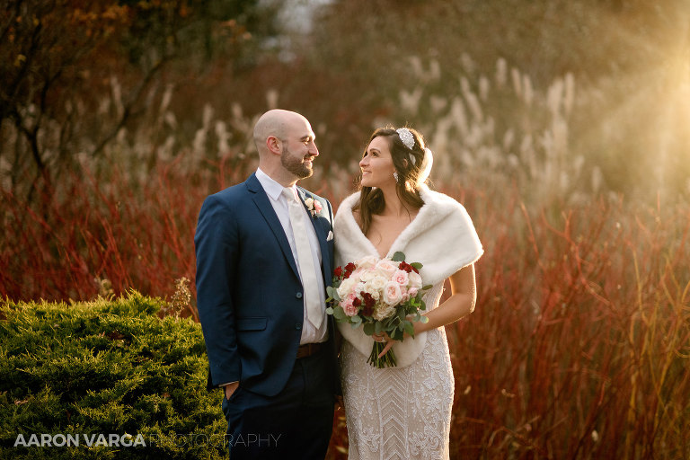 44a fall sunset wedding(pp w768 h512) - Liz + Josh | Chestnut Ridge Golf Resort Wedding Photos