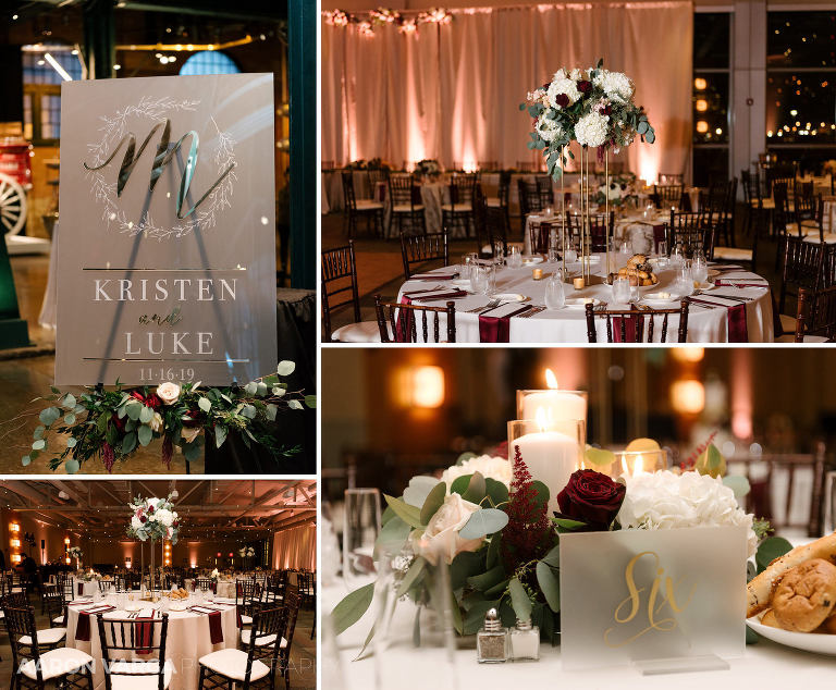 48 heinz history center wedding reception(pp w768 h634) - Kristen + Luke | Heinz History Center Wedding Photos