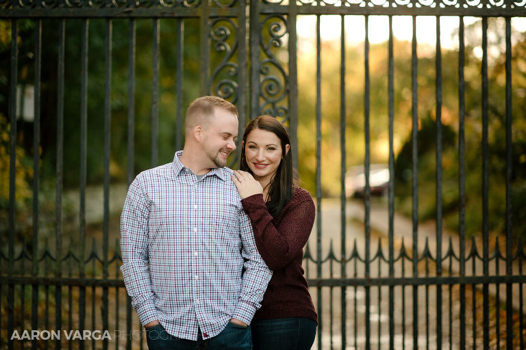 15 fall engagement photo mellon park(pp w768 h512) - Samarah + Bryan | Mellon Park Engagement Photos