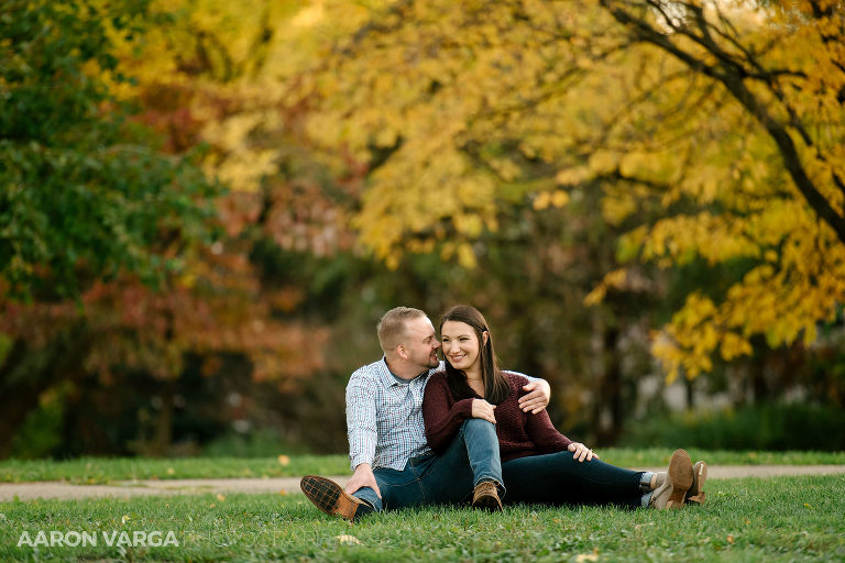 29 mellon park fall sunset(pp w768 h512) - Samarah + Bryan | Mellon Park Engagement Photos