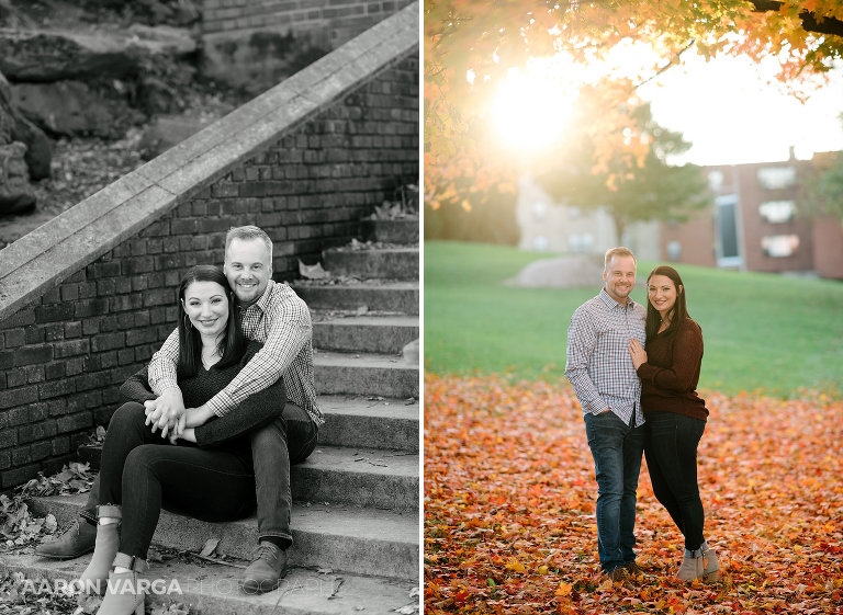 30 mellon park leaves fall(pp w768 h561) - Samarah + Bryan | Mellon Park Engagement Photos