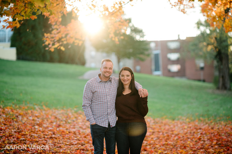 31 mellon park leaves fall engagement(pp w768 h512) - Samarah + Bryan | Mellon Park Engagement Photos