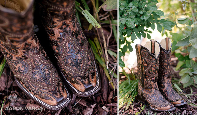 01 cowboy boots wedding(pp w768 h448) - Megan + Brian | The Fez Wedding Photos