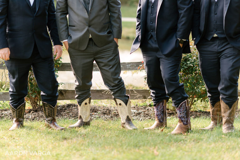 16 groomsmen cowboy boots(pp w768 h512) - Megan + Brian | The Fez Wedding Photos