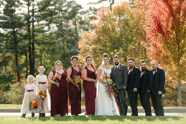 29 fall wedding bridal party(pp w768 h512) - Megan + Brian | The Fez Wedding Photos