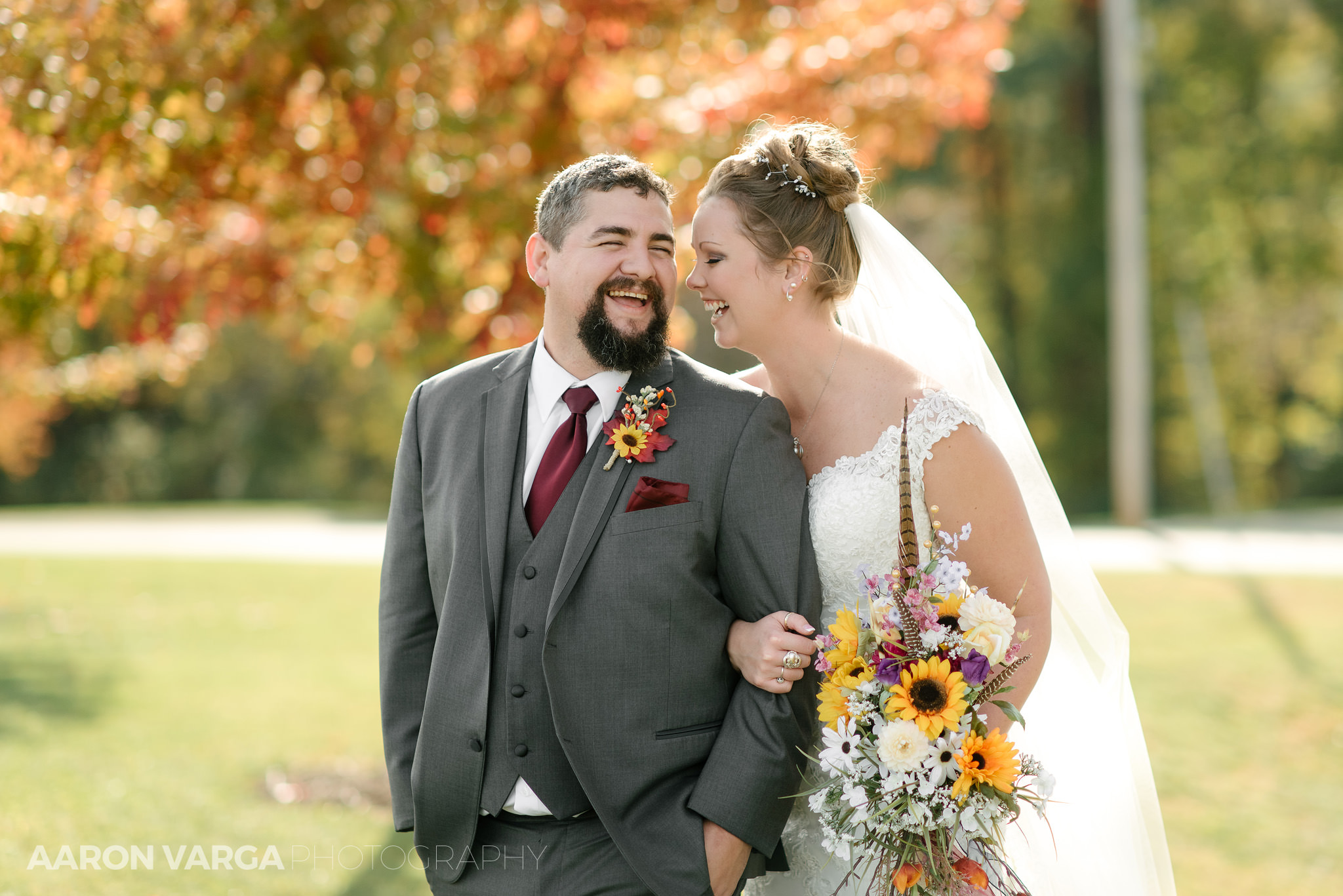 31 moon park fall wedding foliage - Megan + Brian | The Fez Wedding Photos