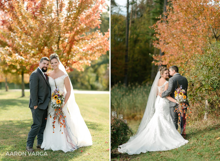 32 fall colors wedding photos(pp w768 h561) - Megan + Brian | The Fez Wedding Photos