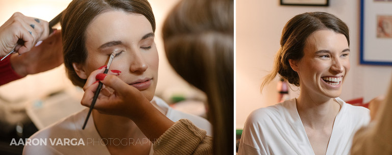 07 bride makeup wedding(pp w768 h304) - Emily + Keith | Hotel Monaco