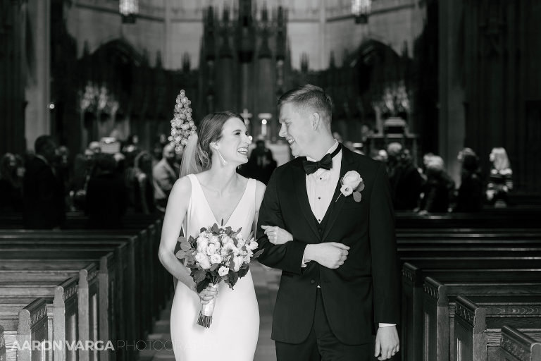 15 heinz chapel wedding exit(pp w768 h512) - Emily + Keith | Hotel Monaco