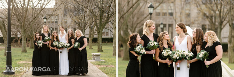 24 black bridesmaid dresses(pp w768 h253) - Emily + Keith | Hotel Monaco