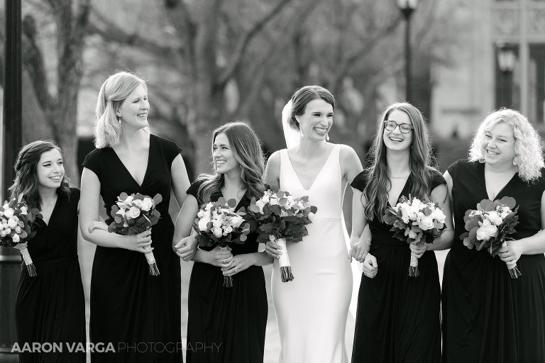 25 bridesmaids winter wedding(pp w768 h512) - Emily + Keith | Hotel Monaco
