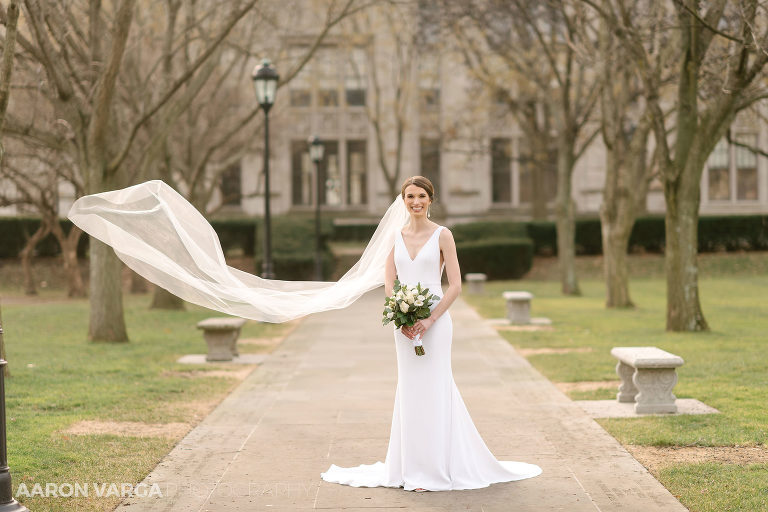 27 bride with veil(pp w768 h512) - Emily + Keith | Hotel Monaco