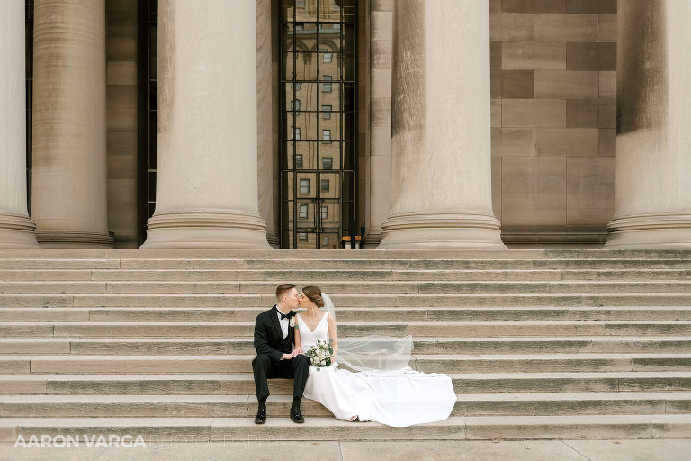 48 mellon institute pillars wedding(pp w768 h512) - Emily + Keith | Hotel Monaco