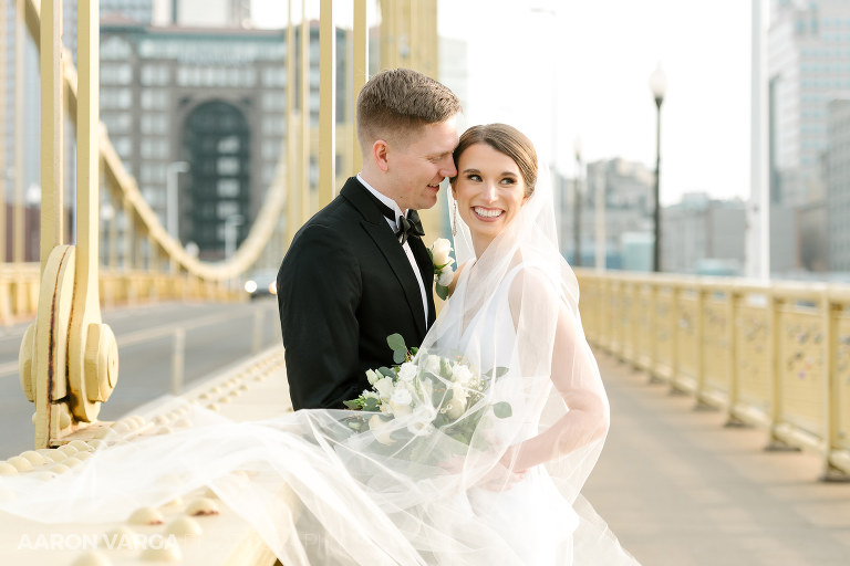 53 wedding photos pittsburgh bridges(pp w768 h512) - Emily + Keith | Hotel Monaco