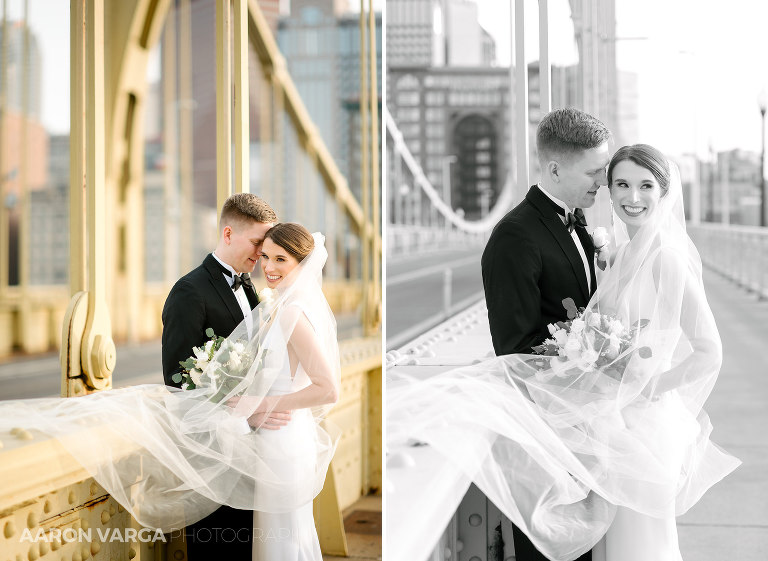 54 bride groom with veil(pp w768 h561) - Emily + Keith | Hotel Monaco