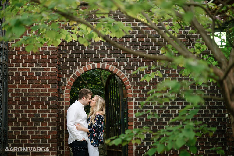 18 brick wall engagement photos(pp w768 h512) - Missy + Joe | Mellon Park and North Shore Engagement Photos