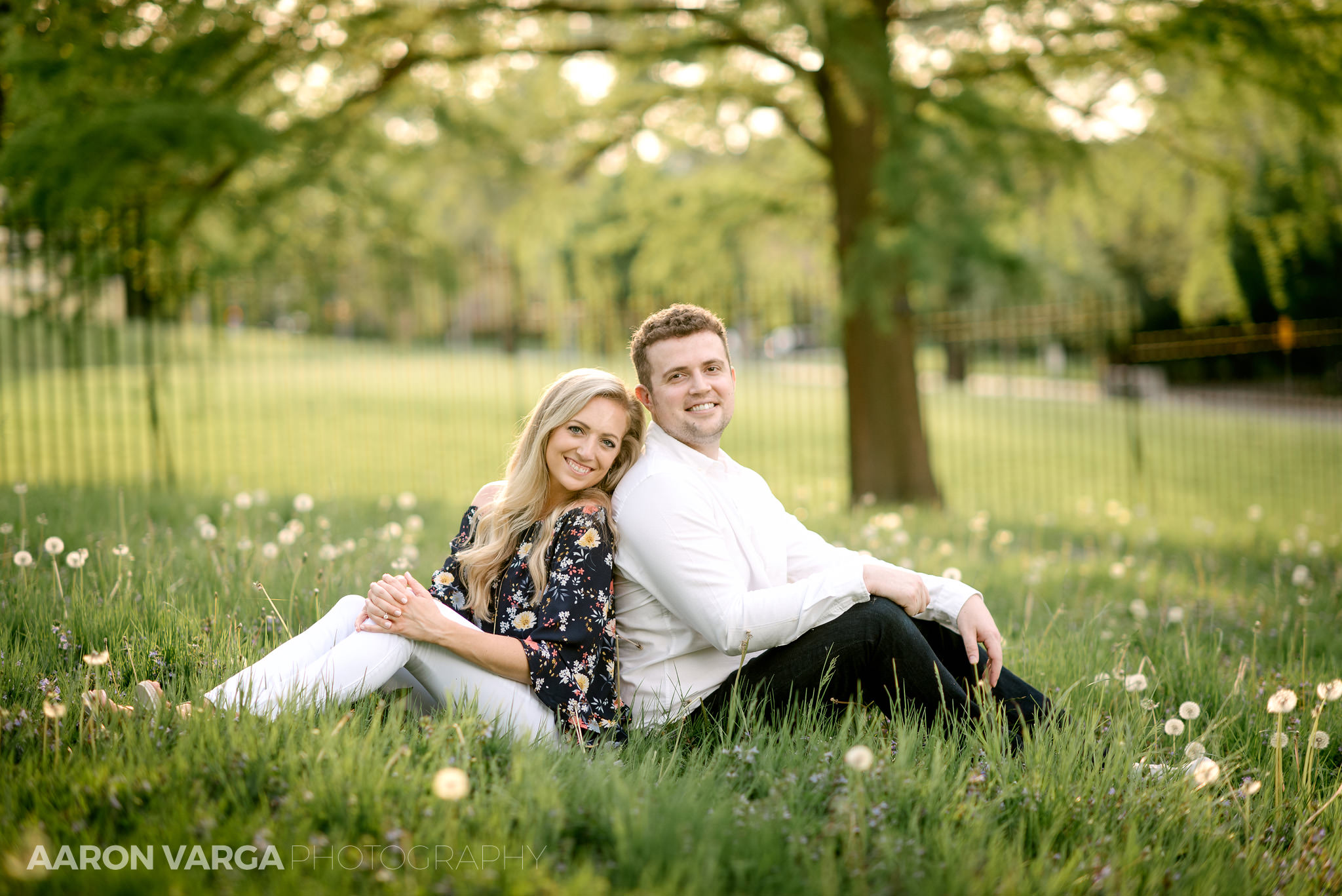 19 mellon park spring engagement - Missy + Joe | Mellon Park and North Shore Engagement Photos