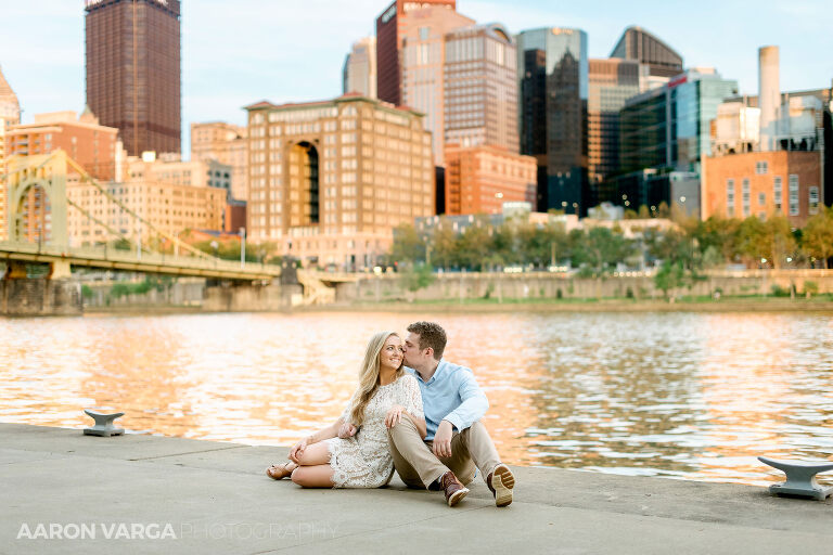 28 north shore engagement photos river(pp w768 h512) - Missy + Joe | Mellon Park and North Shore Engagement Photos