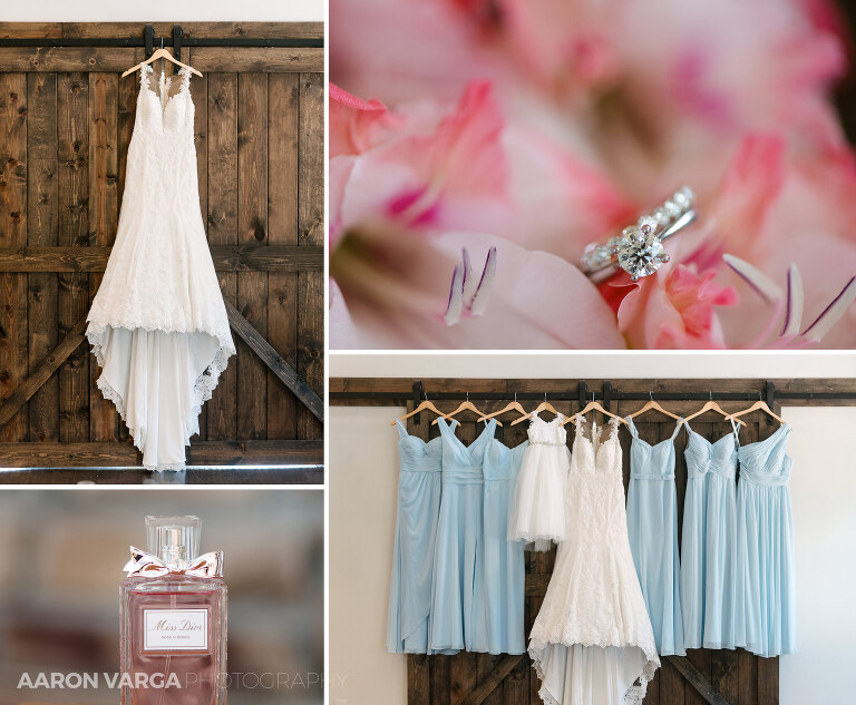 03 pink blue wedding details(pp w768 h633) - Kim + Aaron | Longue Vue Club Wedding Photos