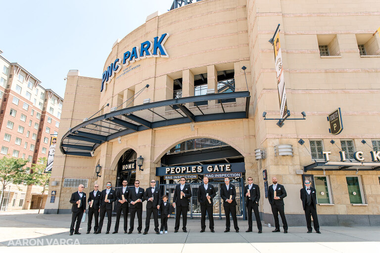 08 pnc park wedding(pp w768 h512) - Kim + Aaron | Longue Vue Club Wedding Photos